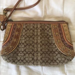 Coach wristlet Price Drop!!